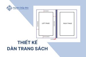 Thiết kế dàn trang sách hay sắp xếp bố cục trang sách là công đoạn quan trọng trước khi in